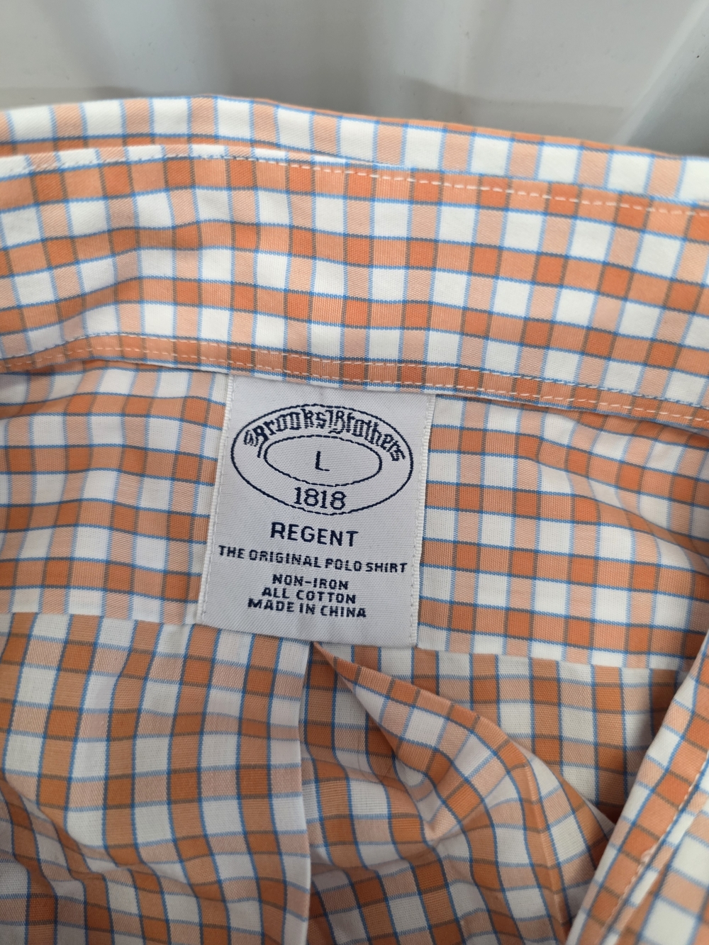 Brooks Brothers Regent Button Down Shirt Men's Size Large - Picture 4 of 8